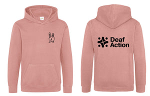 Madison's Zoo | Deaf Action Rabbit Hoodie