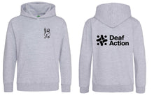 Load image into Gallery viewer, Madison&#39;s Zoo | Deaf Action Rabbit Hoodie
