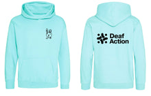Load image into Gallery viewer, Madison&#39;s Zoo | Deaf Action Rabbit Hoodie
