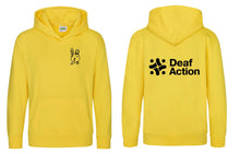 Load image into Gallery viewer, Madison&#39;s Zoo | Deaf Action Rabbit Hoodie

