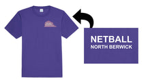 Load image into Gallery viewer, Bass Rocketeers Netball Sport t-shirt
