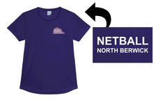 Load image into Gallery viewer, Bass Rocketeers Netball Sport t-shirt
