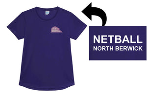 Bass Rocketeers Netball Sport t-shirt