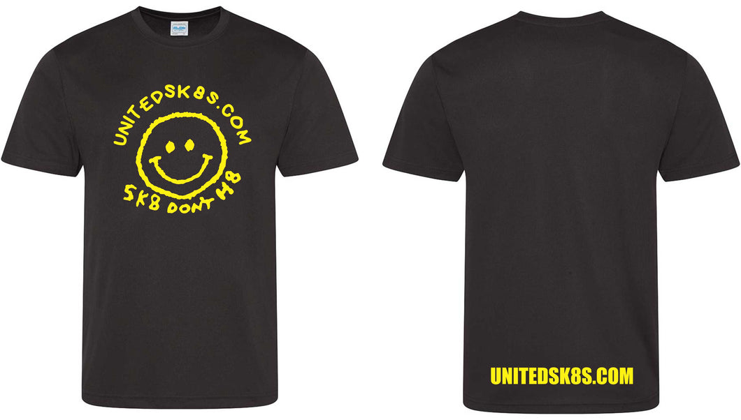 UnitedSk8s Smiley Tee