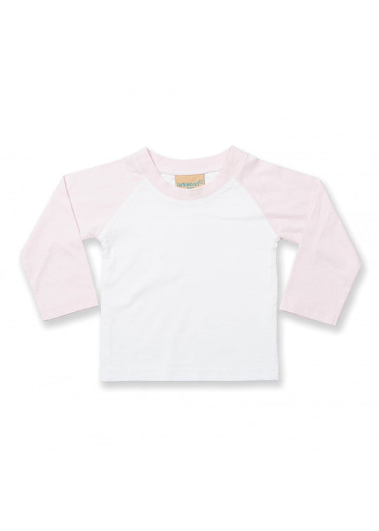 Larkwood Baby/Toddler Long Sleeve Baseball T-Shirt