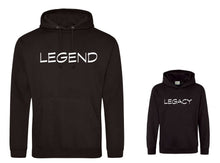 Load image into Gallery viewer, Legacy and Legend Matching adult and child Hoodie

