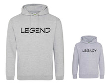 Load image into Gallery viewer, Legacy and Legend Matching adult and child Hoodie
