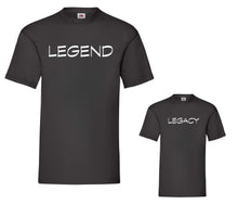 Load image into Gallery viewer, Legacy and Legend matching adult child t-shirts
