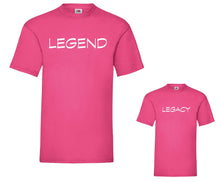 Load image into Gallery viewer, Legacy and Legend matching adult child t-shirts
