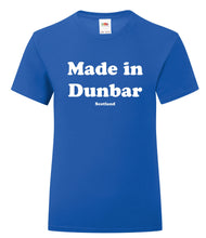 Load image into Gallery viewer, Made in Dunbar T-Shirt Adult or Kids
