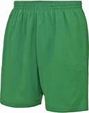 AWDis Cool Mesh Lined Shorts - Green