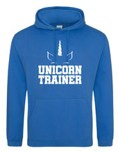 Load image into Gallery viewer, Unicorn Trainer Hoodie adult or kids
